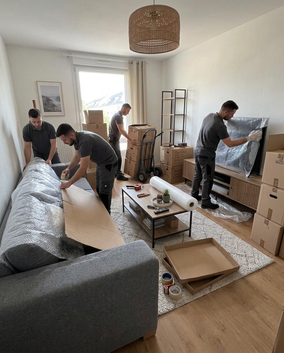 Ils vident mon appartement, après